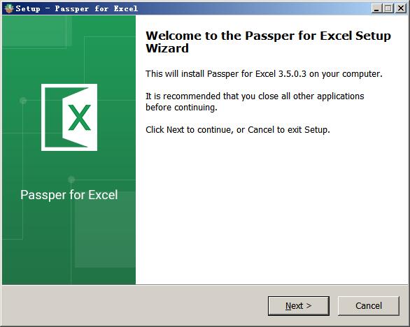 Passper for Excel(excel密码移除工具) v3.5.0.3免费版