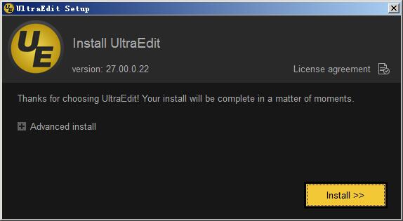 IDM UltraEdit 27(ue编辑器) v27.00.0.22中文版 含注册机