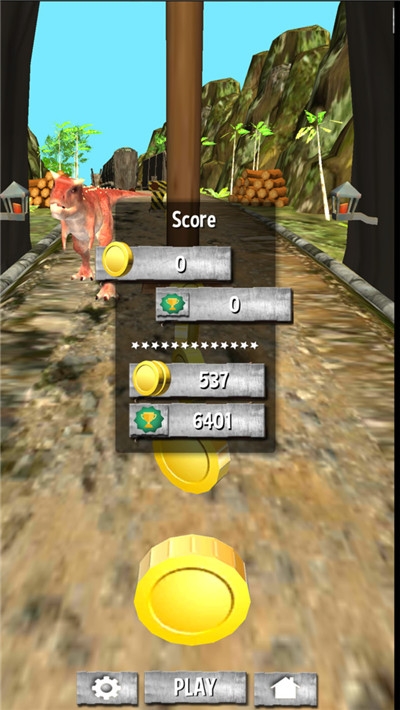 侏罗纪赛跑游戏v10无限金币安卓版