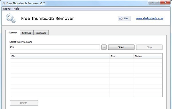 thumbs.db文件删除工具(Free Thumbs.db Remover) v1.2官方版