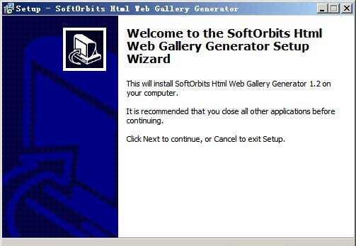 Html Web Gallery Generator(图片转html工具) v1.2免费版