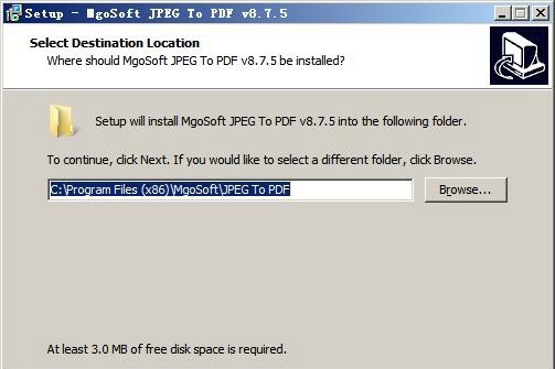 jpeg转pdf工具(Mgosoft JPEG To PDF Converter) v8.7.5免费版