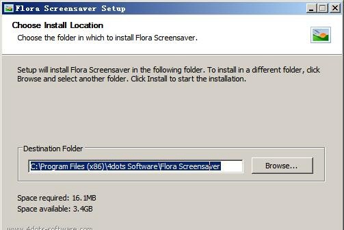 Flora Screensaver(桌面植物屏保软件) v1.0免费版