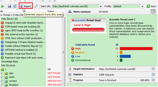Acunetix Web Vulnerability Scanner v12.0破解版