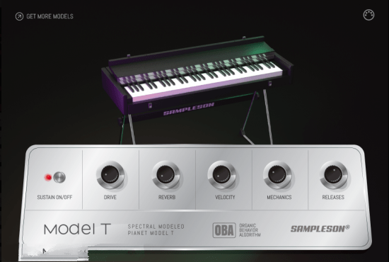 Sampleson Model T(钢琴声音模拟软件) v1.1免费版