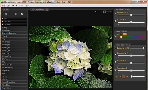 图片特效处理软件(PhotoChances LAB) v4.5免费版