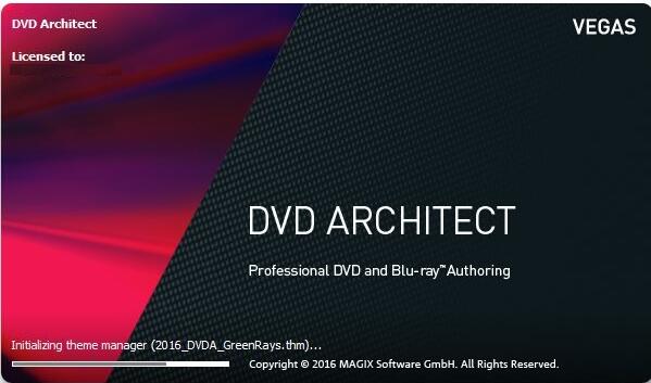MAGIX VEGAS DVD Architect(dvd制作软件) v7.0.0.100破解版 附注册机