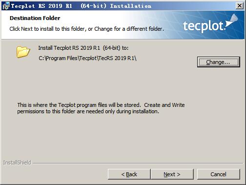 Tecplot RS 2019 R1 v2019.1.1.102092破解版 附安装教程