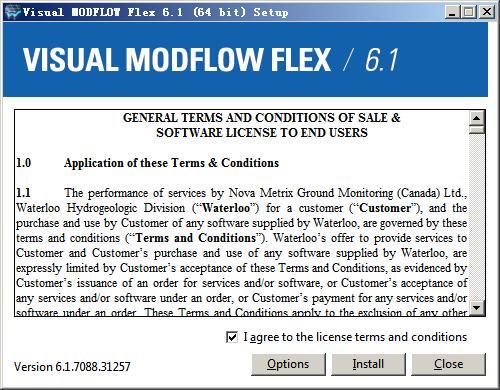 Visual MODFLOW Flex(建模软件) v6.1免费版 附安装教程