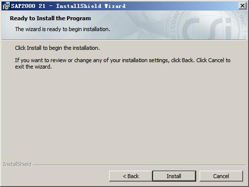 CSI SAP2000 v21 64位 v21.2.0免费版 附安装教程