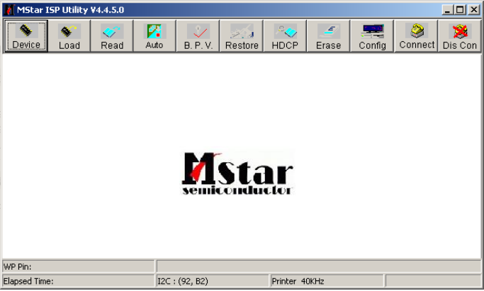 Mstar ISP Utility(液晶主板升级烧录工具) v5.0.8官方版