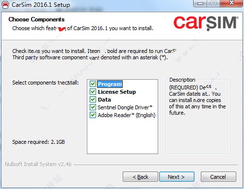 CarSim2016破解版 附安装教程