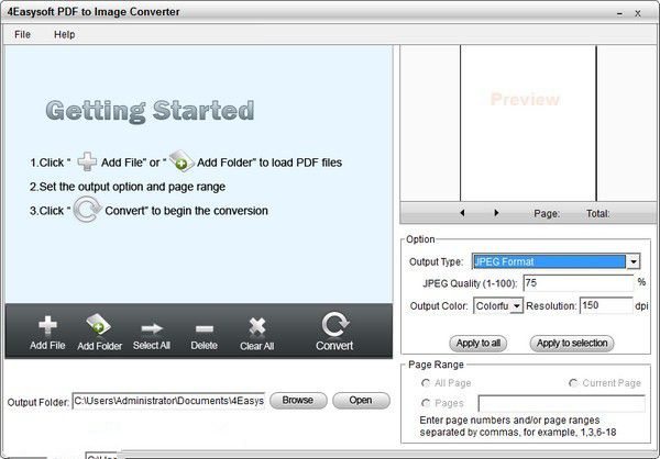 pdf转图片软件(4Easysoft PDF to Image Converter) v3.0.28免费版
