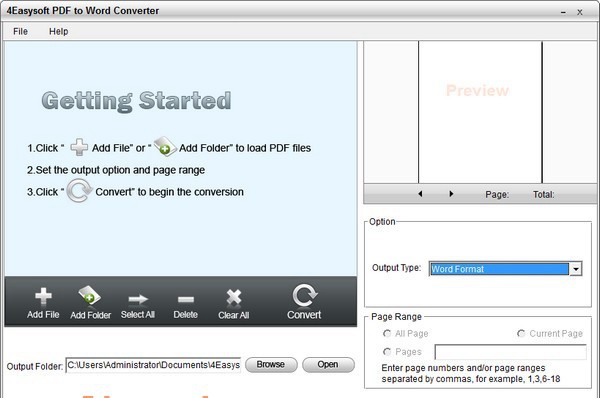 pdf转word软件(4Easysoft PDF to Word Converter) v3.0.12免费版