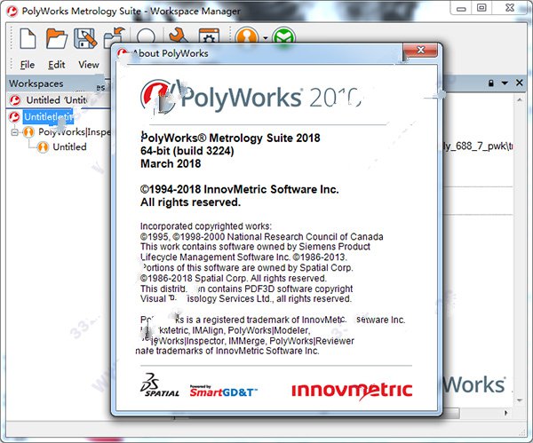 PolyWorks Metrology Suite 2018 IR12免费版 32位/64位 附安装教程