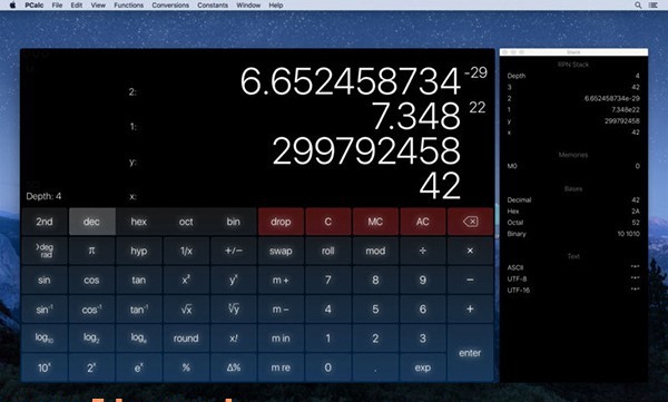 PCalc For Mac(苹果电脑计算器) v4.9