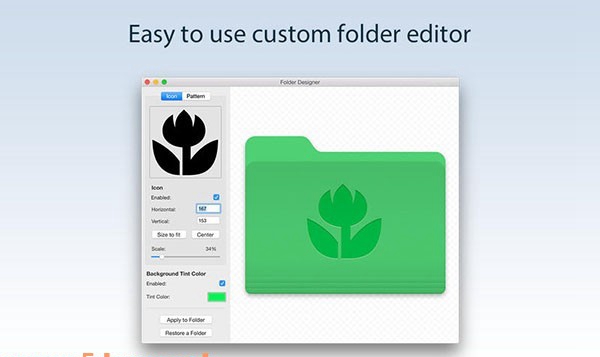Folder Designer For Mac(文件夹颜色自定义工具) v1.8