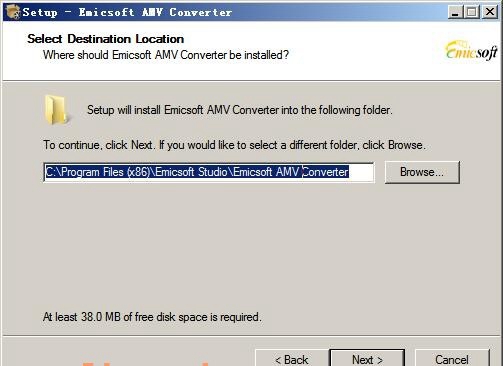 amv格式转换器(Emicsoft AMV Converter) v4.1.20免费版