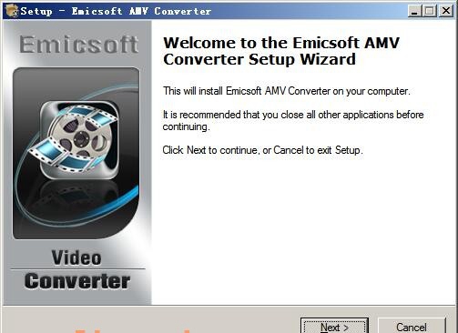 amv格式转换器(Emicsoft AMV Converter) v4.1.20免费版