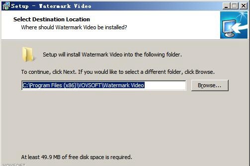 VovSoft Watermark Video(视频添加水软件) v1.7免费版