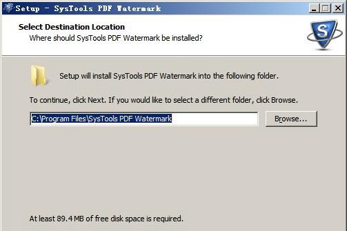 pdf加水印软件(SysTools PDF Watermark) v4.0免费版