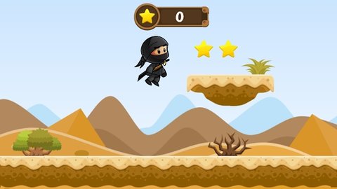 忍者沙漠跑酷游戏汉化中文版v1.1