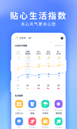 星晴天气app官网版v1.0.5 安卓版