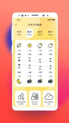 猫咪天气预报app官方版v1.0.0 安卓版