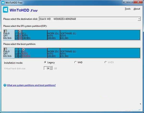 WinToHDD Enterprise(系统安装部署工具) v4.8破解版 附教程