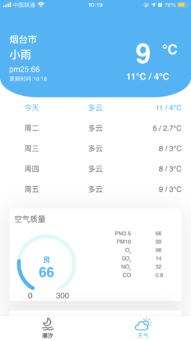 潮汐快查APP官方版v1.0.0