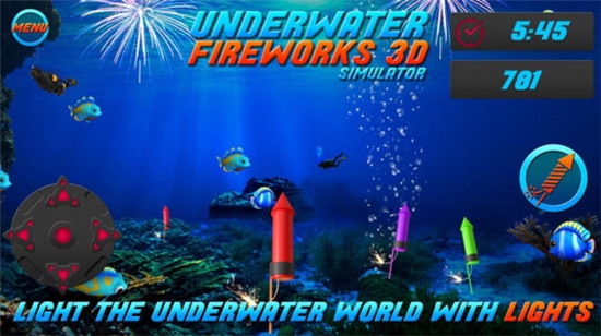 水下烟花3D游戏中文版v1.0安卓版