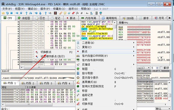 x64dbg2020 绿色中文版