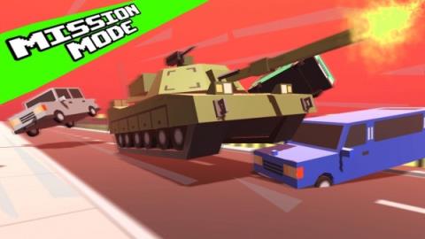 疯狂的道路坦克横撞游戏中文版v0.1安卓版