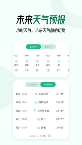 口袋天气app安卓版v7.4.1