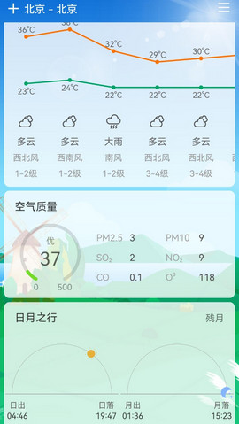 鼎鼎天气预报软件v1.0.1