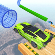 汽车特技坡道赛车游戏最新版
