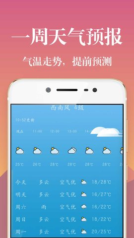 实时天气预报通app手机版v4.2