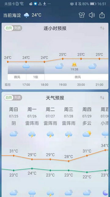 360天气预报APP官方版v4.1.7