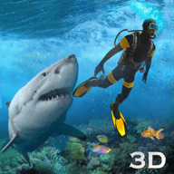 鲨鱼海底捕鱼3D解锁道具版