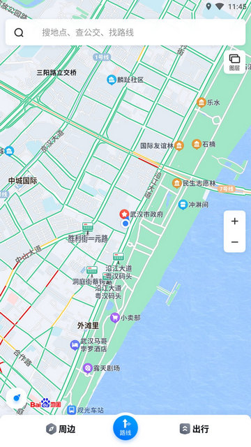百度地图红米note12R定制版v15.12.22