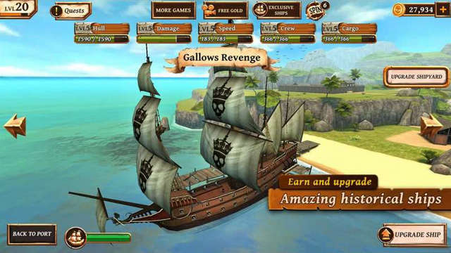 海盗战斗时代的船只完美版v2.6.25