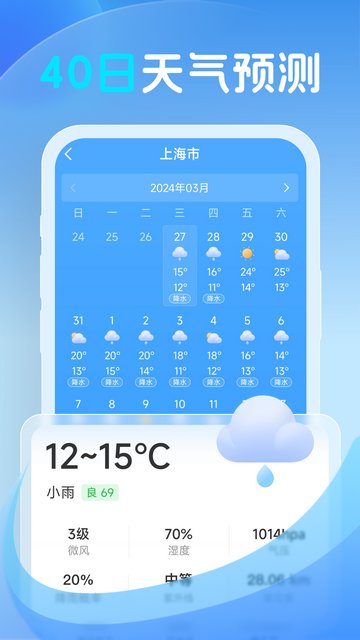 鸿风天气APP安卓版v1.0.0