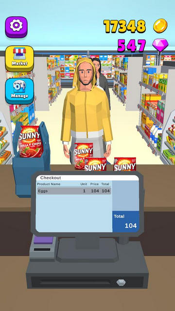 收银员超市模拟器免广告版v1.0.6