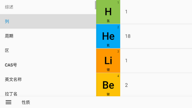 元素周期表专业版APP安卓版v7.7.0